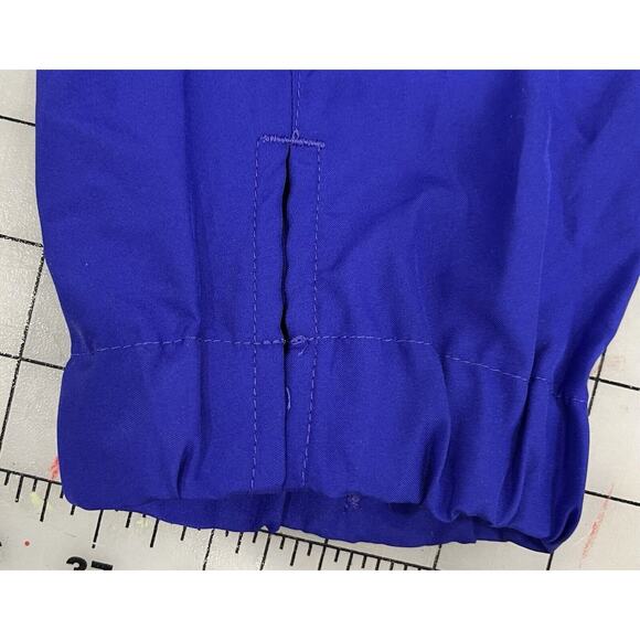 Adidas Running Jacket Pockets Thumb Holes Women’s Blue 2XL Light Weight I5 - Picture 2 of 13